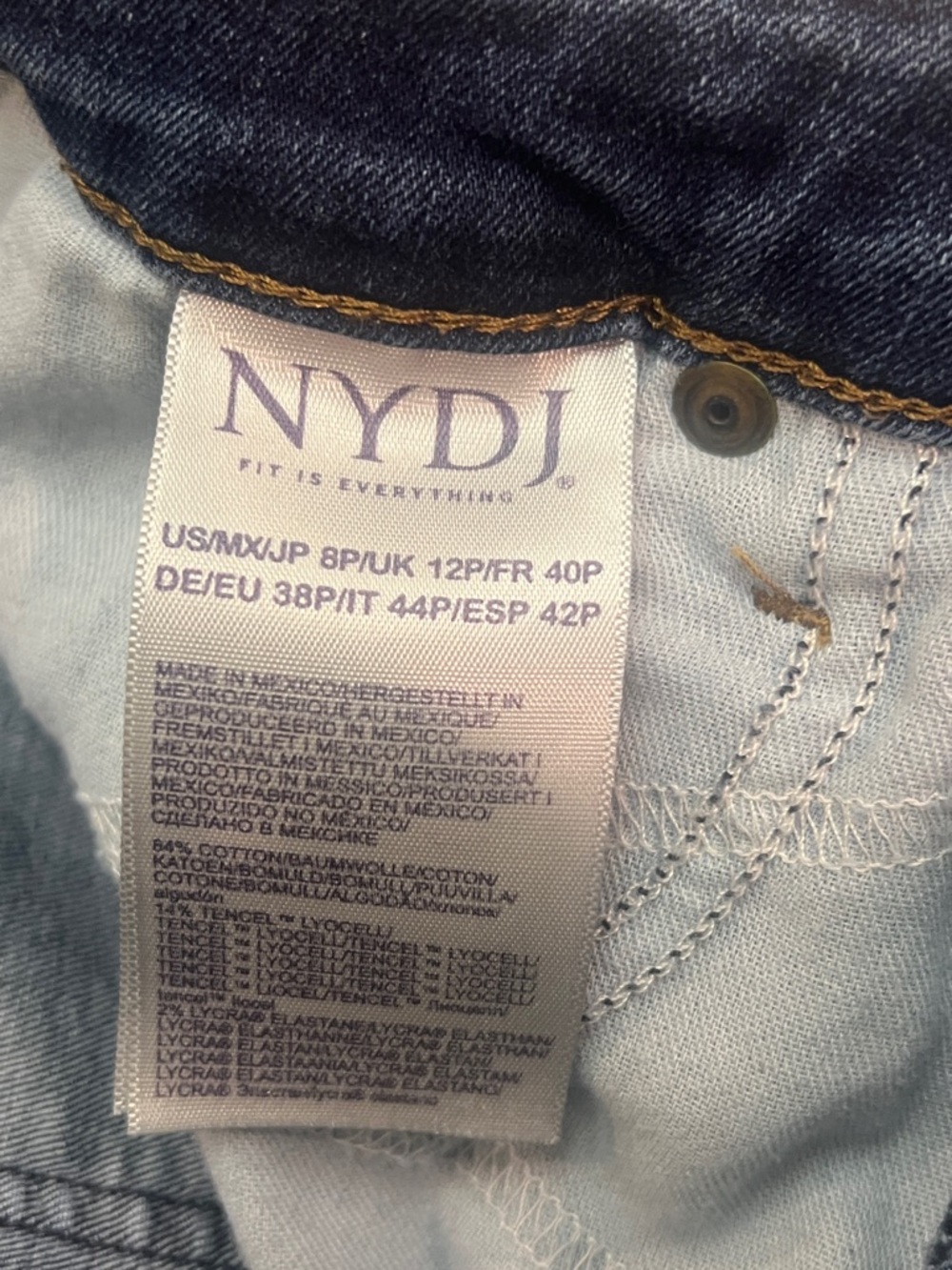 NYDJ  Women’s Straight Leg Jeans - Picture 6 of 7